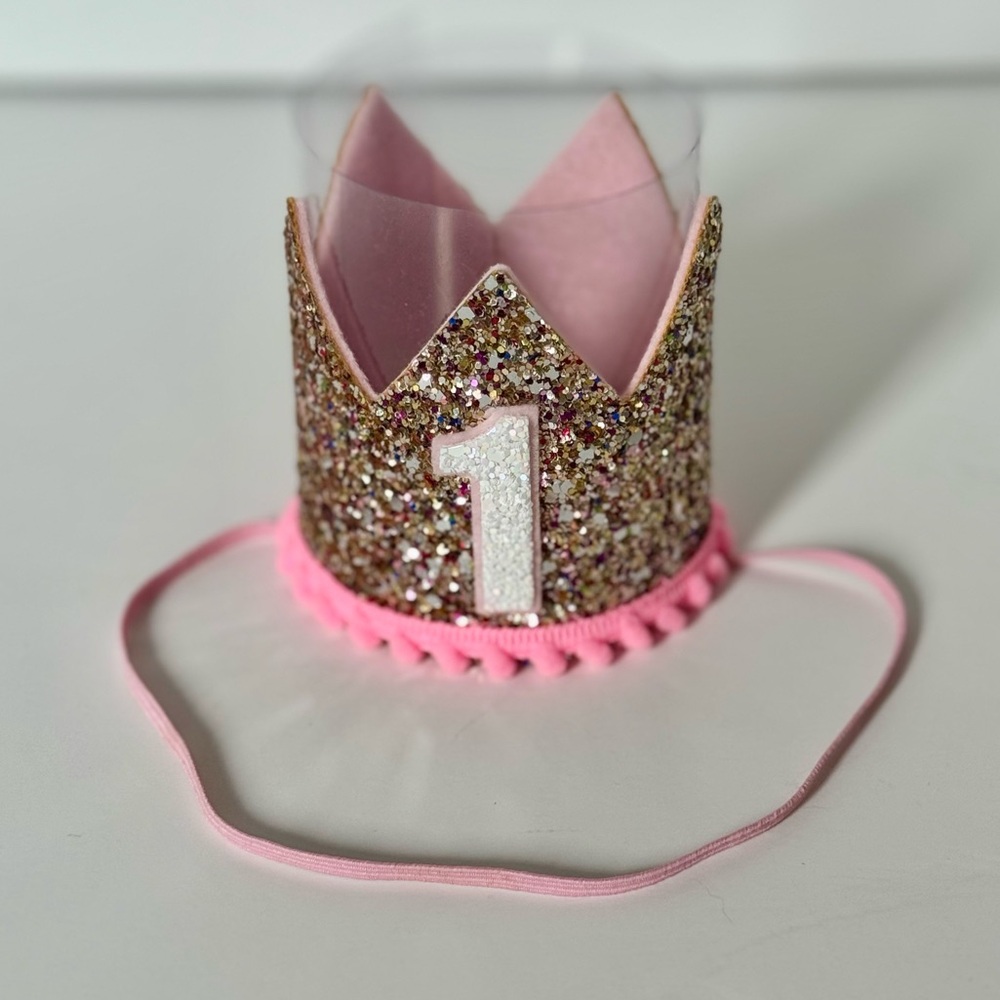 1st Birthday Party Crown